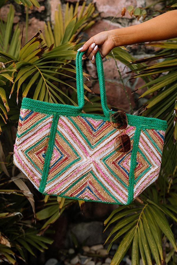 Yacht Trip Woven Tote