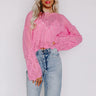 Good Weather Knit Top In Pink Image - 1