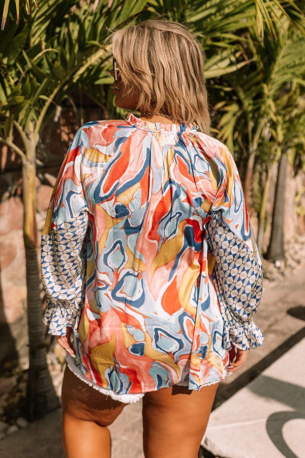 Peaceful And Pretty Shift Top Curves Image - 4