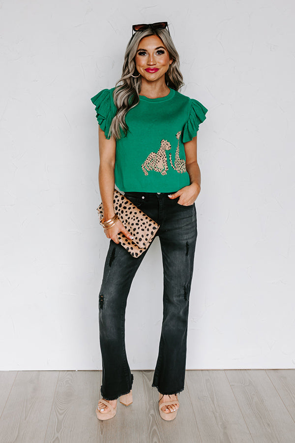 Status Update Top In Green Image - 3