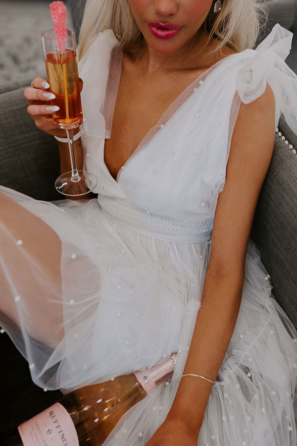 Made To Love You Embellished Mini Dress Image - 2