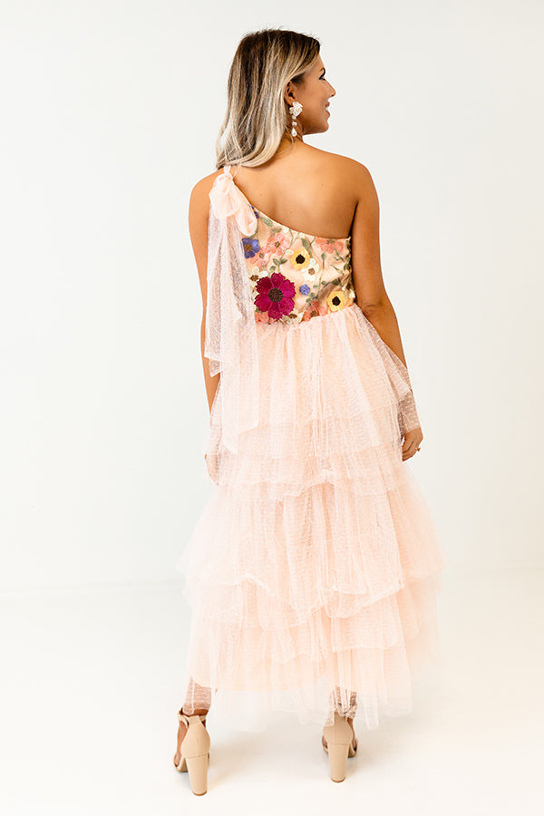 Sending Kisses Tulle Midi Image - 3