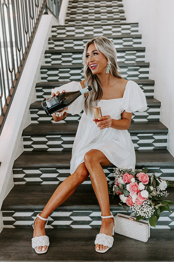 Prosecco Fizz Babydoll Dress Image - 1