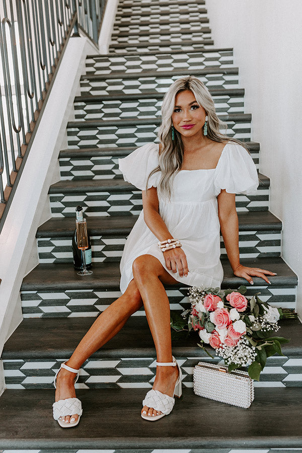 Prosecco Fizz Babydoll Dress Image - 4