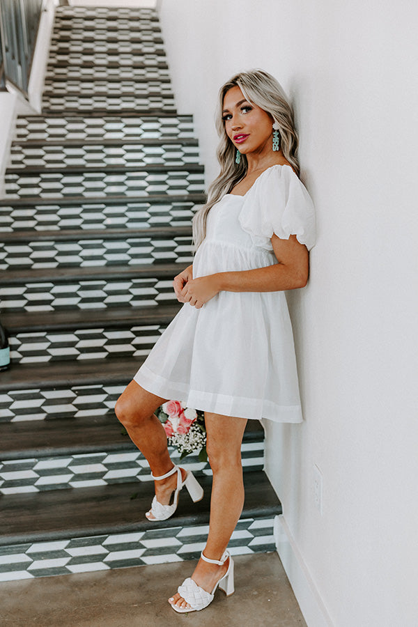 Prosecco Fizz Babydoll Dress Image - 3