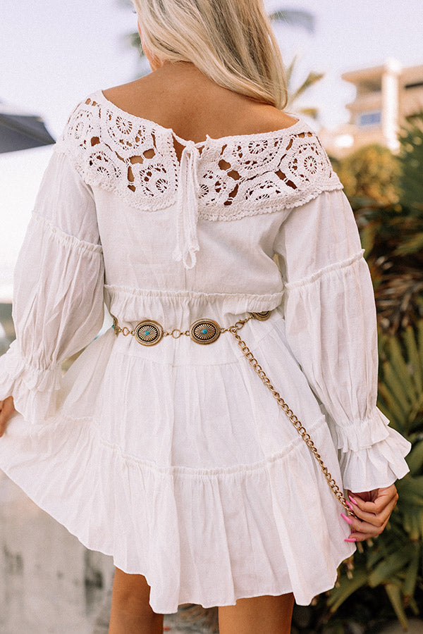 Stop The Show Concho Belt In Gold Image - 2