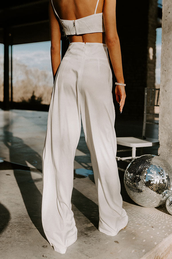 Luxe Feeling High Waist Pants • Impressions Online Boutique