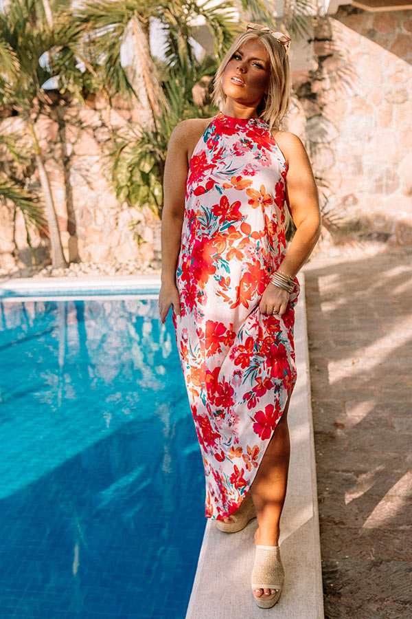 Only True Love Floral Dress Curves Image - 1