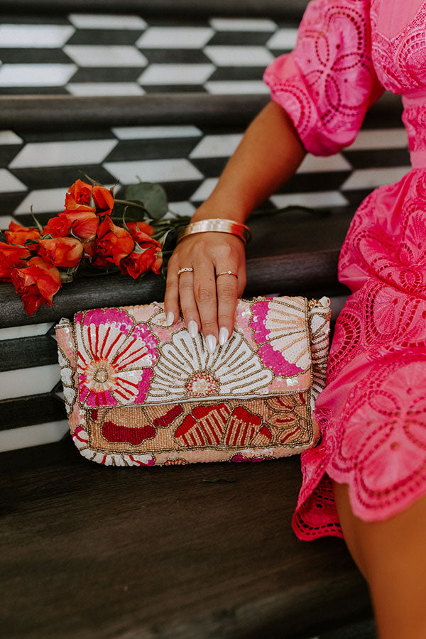 Candy Coated Kisses Beaded Clutch • Impressions Online Boutique