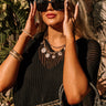 Sun Soaked Paradise Sunnies In Black Image - 1