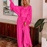Tried And Tropical High Waist Pants In Neon Pink Image - 1