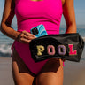Pool Embroidered Bag In Black Image - 1