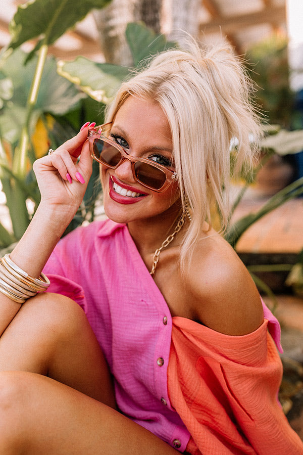 Craving Sunshine Sunnies In Peach Image - 1