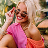 Craving Sunshine Sunnies In Peach Image - 1