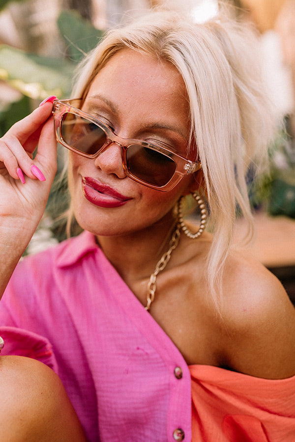 Craving Sunshine Sunnies In Peach Image - 2
