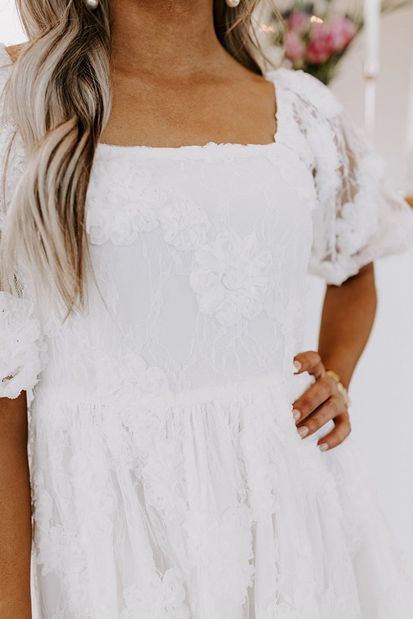 Eternal Bond Lace Mini Dress Image - 3