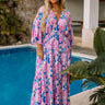 Sunny Garden Maxi In Pink Curves Image - 1