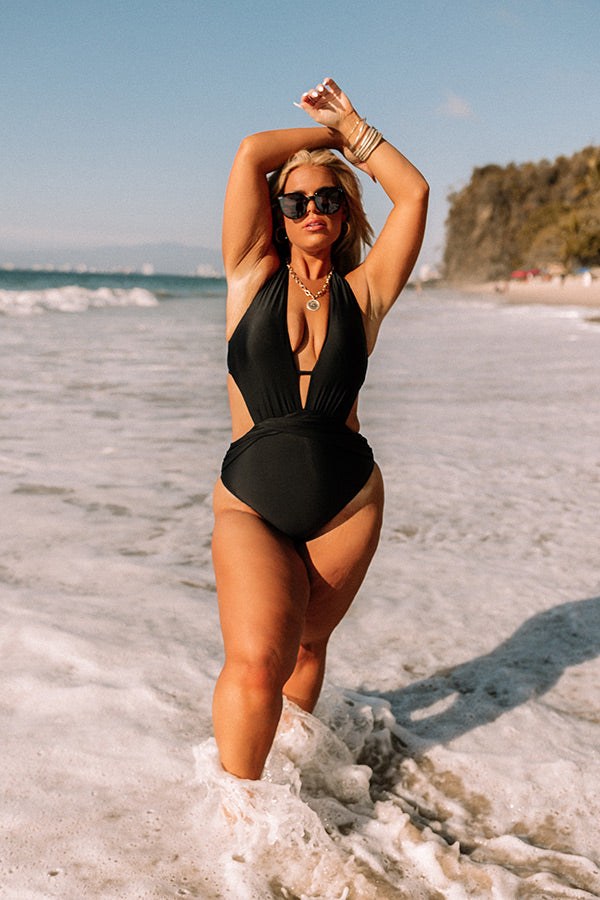 Sail The Day Away One Piece Swimsuit Curves