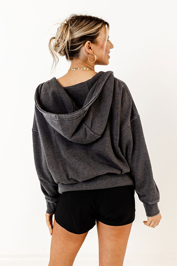 Along The Path Sweater In Vintage Black Image - 1