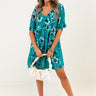 Try To Resist Babydoll Dress In Turquoise Image - 1