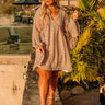 Party in Galveston Babydoll Dress in Green Curves Image - 1
