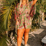 Truly Tropical Satin Romper Curves Image - 1