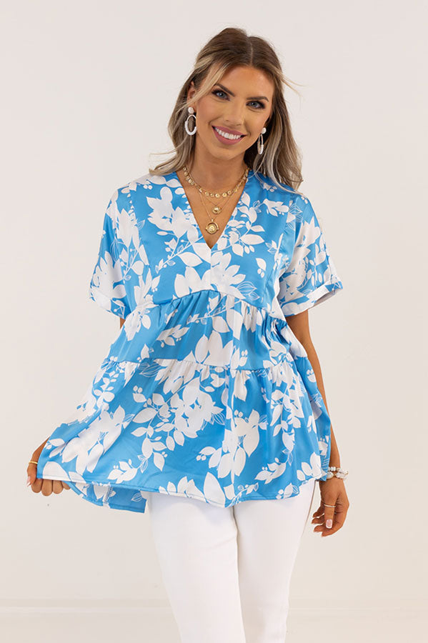 Good Days Gone By Babydoll Top Image - 3