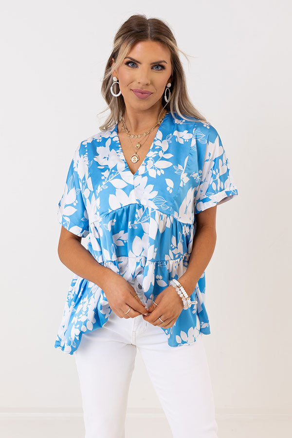 Good Days Gone By Babydoll Top Image - 1