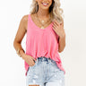 Fun Memories Shift Tank In Pink Image - 1