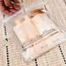 Refillable Travel Pouch 3pc Set in Blush Image - 1