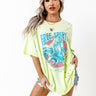Free Spirit 1984 Oversized Distressed Tee Image - 1