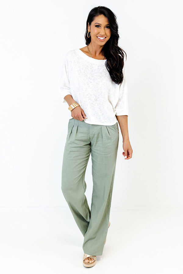 Central Avenue Sweetness Top In Ivory Image - 5