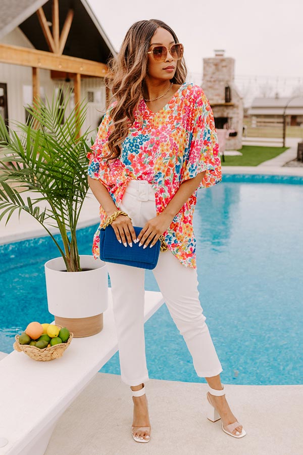 Passing Through Paradise Shift Tunic In Bubblegum Pink Image - 5