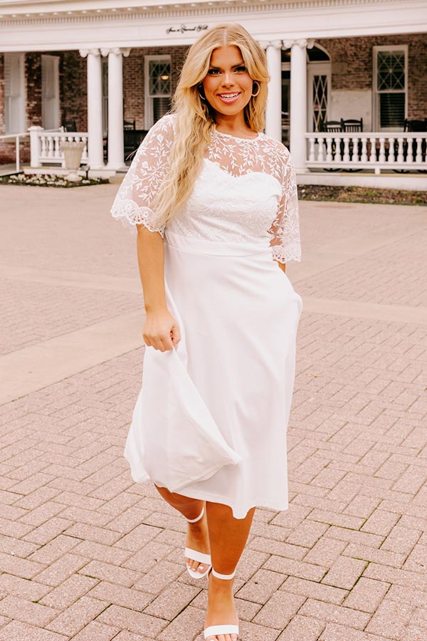 Long Lasting Love Embroidered Dress Curves Image - 1