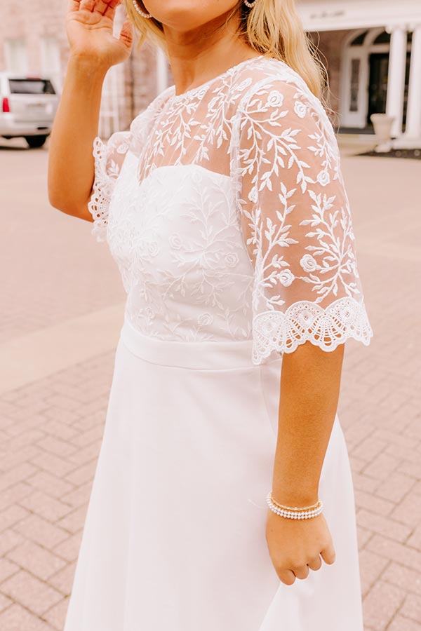 Long Lasting Love Embroidered Dress Curves Image - 3