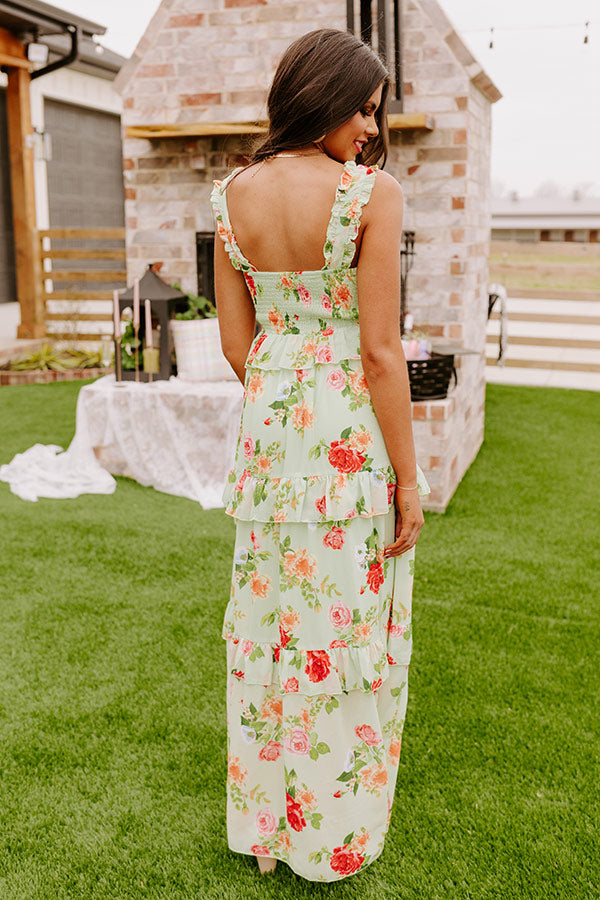 Greek Isles Floral Maxi Image - 4