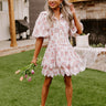 Blissful Beginnings Eyelet Mini Dress Image - 1