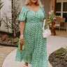 Maldives Escape Maxi In Jade Curves Image - 1