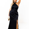 Late Night Gala Satin Maxi Curves Image - 1