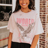 World Tour 76 Fest Distressed Boyfriend Tee Image - 1
