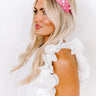 Majestic Moment Embellished Headband In Pink Image - 1