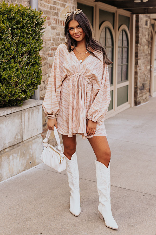 Shoreline Sanctuary Babydoll Dress Image - 1