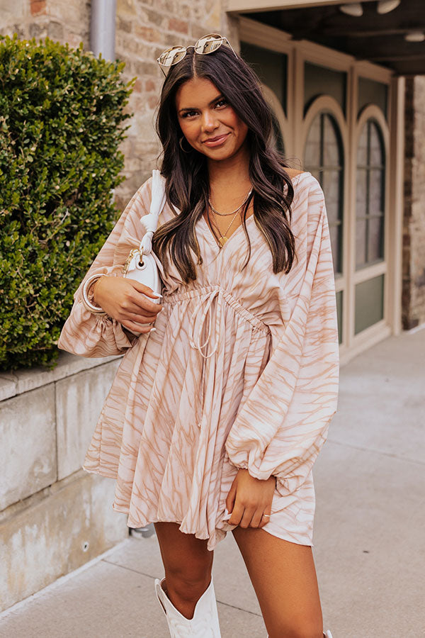 Shoreline Sanctuary Babydoll Dress Image - 2