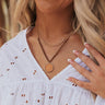 Heavenly Hues Necklace In Brown Image - 1