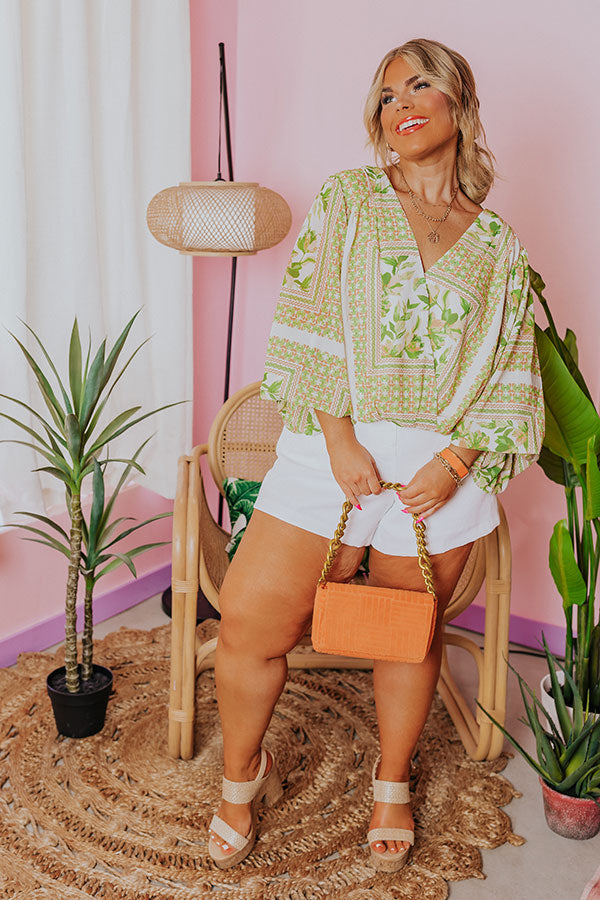 Honeysuckles Dreams Top Curves • Impressions Online Boutique