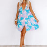 Picking Petals Babydoll Dress In Sky Blue Image - 1