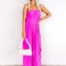 Forever Chic Jumpsuit In Hot Pink Image - 1
