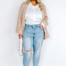 Judy Blue The Kimora Midrise Distressed Jean Curves Image - 1