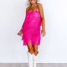 Adore The Dance Floor Fringe Mini Dress Image - 1