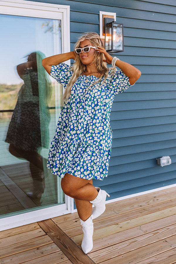 Grateful Journey Floral Dress Curves Image - 5